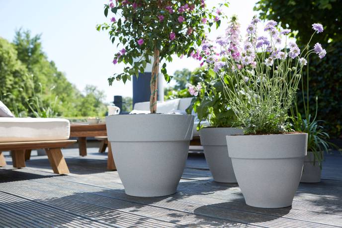 vibia campana rond 25cm living concrete